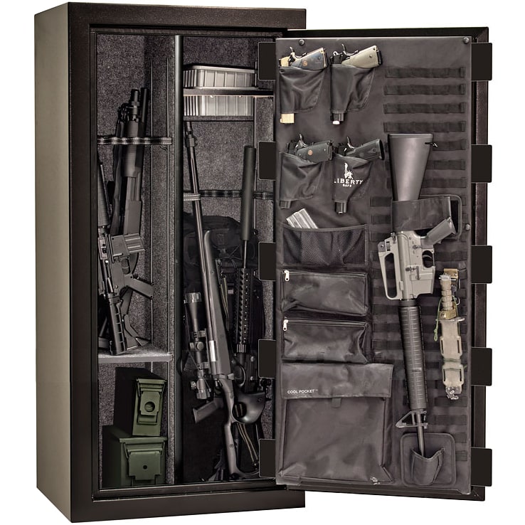 Сейф Liberty Tactical 24BKT-BC — открытый.