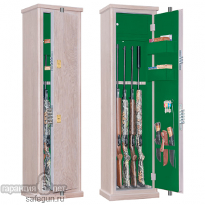 ArmWood 55.074 Flock (облицовка - беленый дуб, отделка изнутри зеленым флоком)