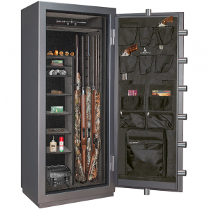 Сейф ElitSafe 3166 EL M Flock Platinum — универсальный, кабинетный.