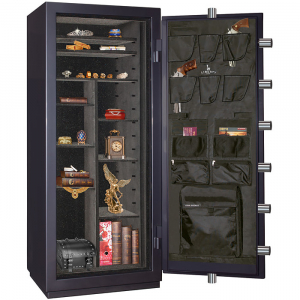 Сейф ElitSafe 3166 BME M Flock Steel — с полками, без ложементов.