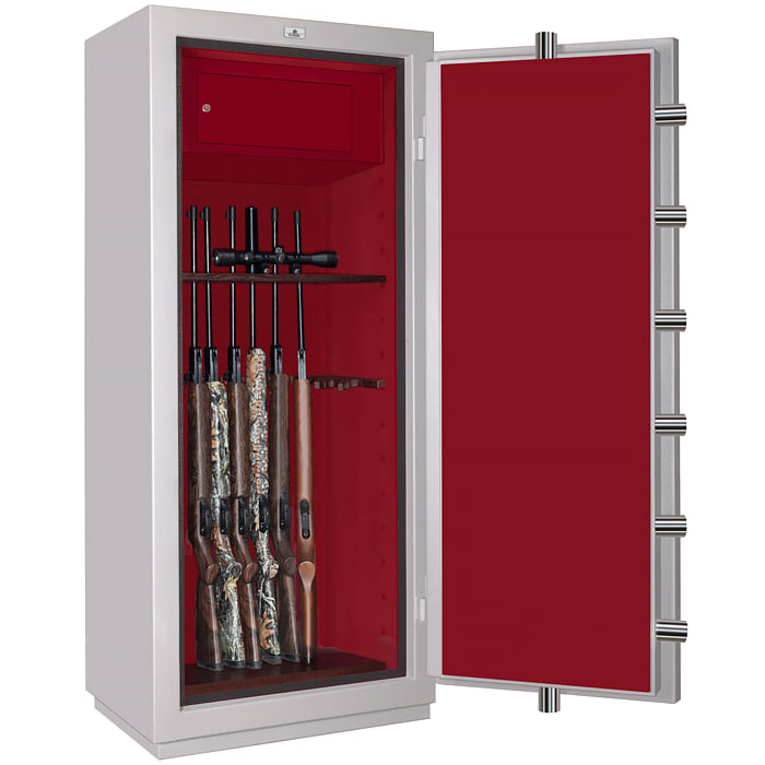 Сейф ElitSafe 3166 T EL Flock — открытый.