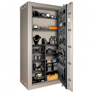 Сейф KSB7136 EX UN EL Titanium Kodiak — с убранными ложементами.