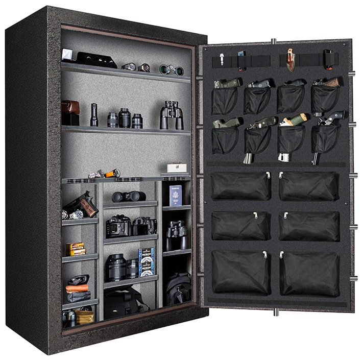 Далее Сейф Rhino CD7242X EL BKT CH — кабинетный вариант, без ружей.