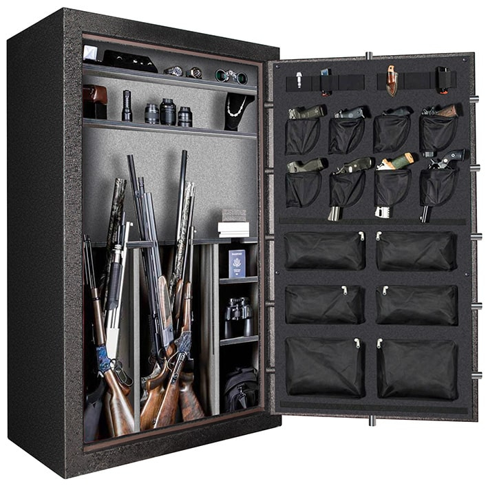 Сейф Rhino CD7242X BEL BKT CH — внутреннее устройство.