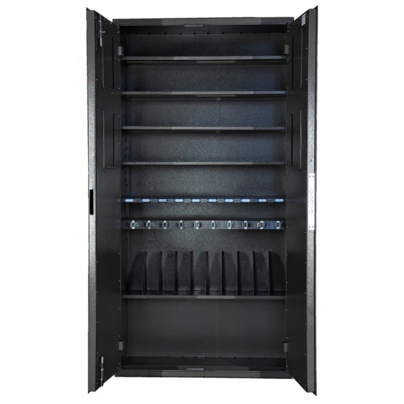 Армейский шкаф ОШ-10АКМ-65ПУ (открытый, без ложементов)