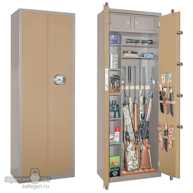 Сейф оружейный BS-9810 UN EL (цвет №38/34)