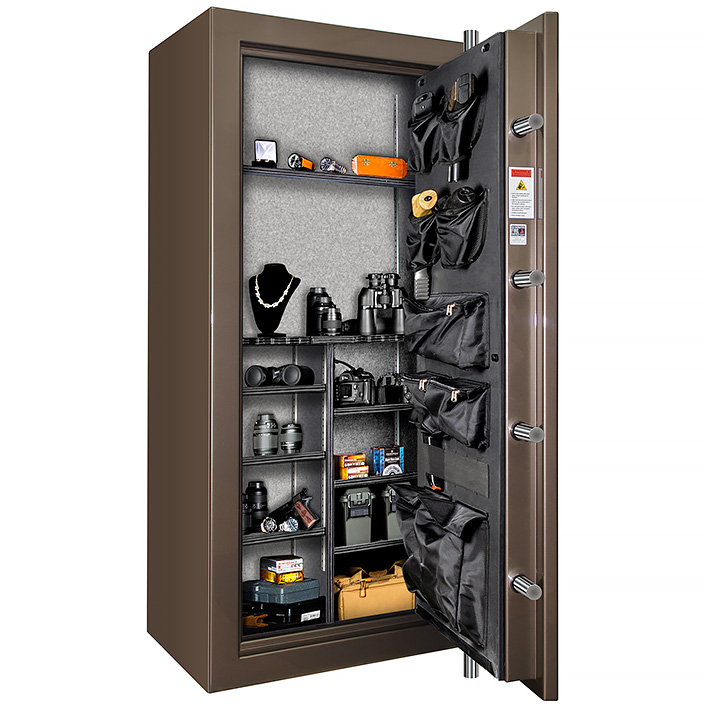Далее Сейф Rhino CD6030X BEL BZG BC — кабинетный вариант, без ружей.