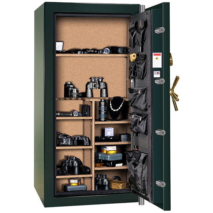 Далее Сейф Rhino CD6030X BEL GNG BR — кабинетный вариант, без ружей.